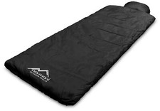 Schlafsack Hüttenschlafsack mit Kopfkissen Deckenschlafsack PilotenschlafsacK