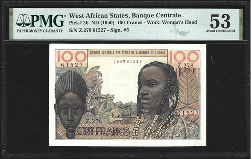 West african states - states,, banque