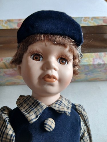 Sammlerpuppe junge 40cm - junge, ca