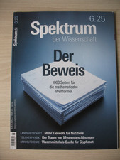 Spektrum der Wissenschaft Juni 2025 06/2025 Der Beweis  -wie neu
