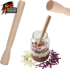 Holzstampfer für Fermentation