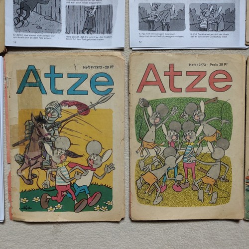 Konvolut atze hefte der - hefte,
