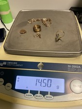 we/bü3# Aus Nachlass: konvolut  Goldschmuck 333 gepunzt 14,50 Gramm