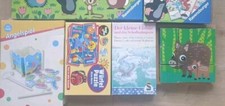 Spielepaket Angelspiel Holz Würfelpuzzle BÄR Tiere TCM Kleiner Eisbär Lars