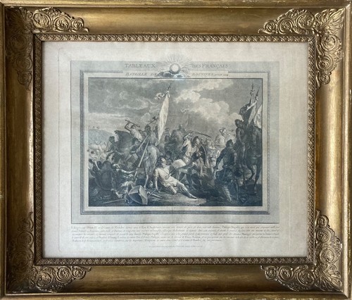 Kupferstich empire gold - kupferstich,
