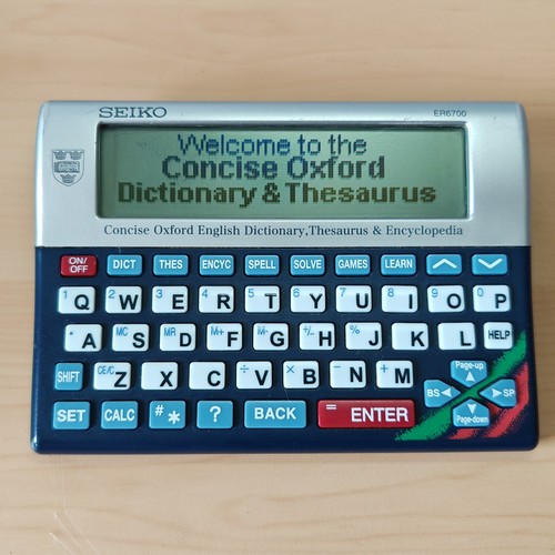 Seiko er6700 oxford dictionary - er6700,