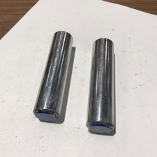 2x Reststücke Aluminium  Rund