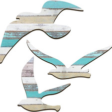 3er Set Maritime Deko Möwen