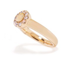 Brillantring „BY KIM" 10 Diamanten, 750er Gelbgold 14K Krappenfassung Wempe