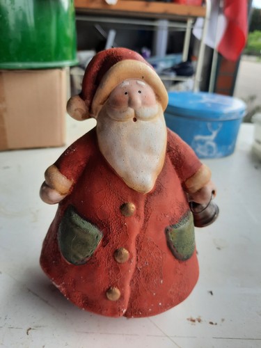 Weihnachtsmann aus keramik - weihnachtsmann,