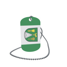 Dog Tag Flagge Fahne