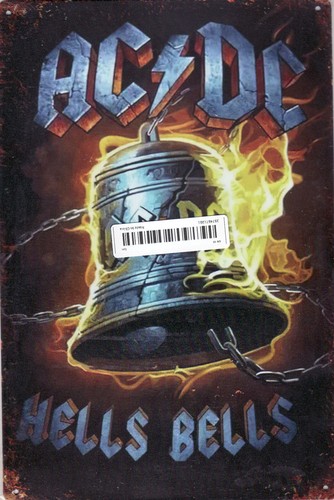 Blechschild hells bells - blechschild,