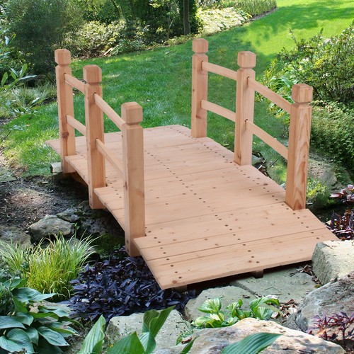 Holzbrücke gartenbrücke - holzbrücke,
