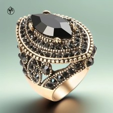 Ethnischer boho ring mit - ethnischer,