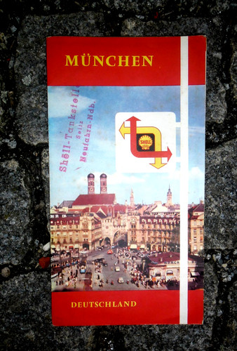 Antike schöne stadtkarte - schöne,
