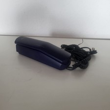 Tastentelefon 80er Jahre der Marke Philips mit Gebrauchsspuren in Blau