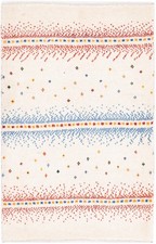 Perser Gabbeh Teppich Beige