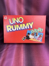 UNO Rummy Mattel 1993 Brettspiel Legespiel Familienspiel komplett RAR