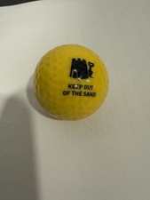 Golfball /Sammlerball gelb
