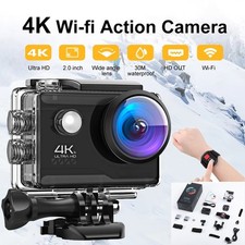 20MP Action Cam 4K 170° WiFi