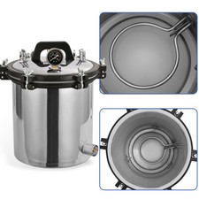 18L Autoklav Sterilisator Labor-Dampf-Autoklav Hochdruck-Dampf-Sterilisator 2KW