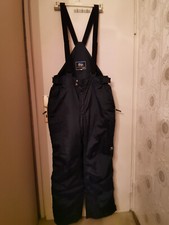 Geile Glanznylon Oversized Träger-Skihose QUECHUA XXL ORIGINAL 90er Vintage