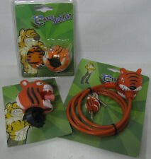 Crazy-stuff Tiger LED Licht Klingel Schloss für Kinder Laufrad Roller Fahrrad