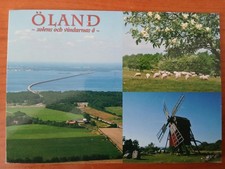 Postkarte 2531 gelaufen, Insel Öland, Schweden, Ansichtskarte, Sammlung