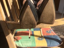 Sexy schwarze Stiletto Michael Kors Leder Plateau High Heels, 13cm, Größe 41