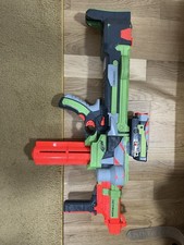 NERF Vortex Nitron - motorisierter Disc Blaster - UV Magazin & Darts - TOP -