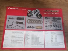 Honda VTR 1000 SP-1 HCR Race Kit Parts - in English 