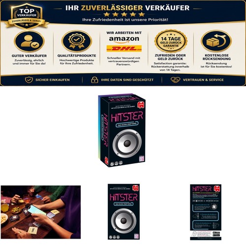 Hitster original partyspiel - hitster,