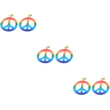  3 Pairs Ohr Schmuck Peace