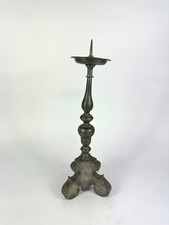 Antiker Barocker Leuchter Zinn