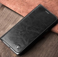 Qialino Echtleder Handytasche