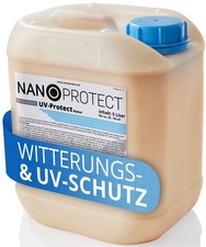 Nanoprotect UV-Protect | 5 L | Holzöl außen | Witterungsschutz | Holzpflegeöl