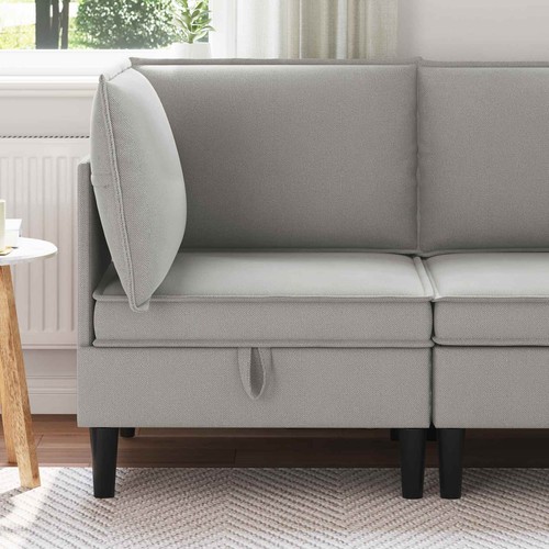 Sofa mit stauraum samt - mit,