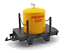 LGB Feldbahn Tankwagen mit Propangas Spur G