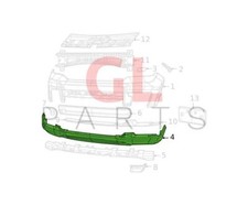 FÜR JEEP GRAND CHEROKEE 2021- SPOILER STOßSTANGE VORNE Mitte SUMMIT