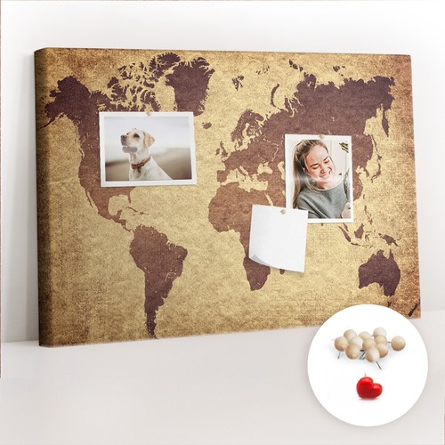 Wandtafel korkplatte tafel - wandtafel,