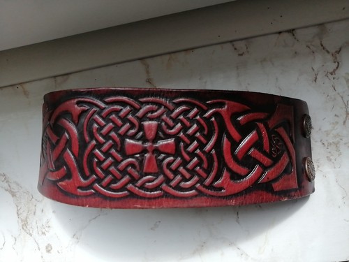Lederarmband keltischer - 5, cm