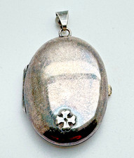 SeltenSillem's Hamburg Silber 925 Anhänger Medaillon Pendant Silberanhänger  330