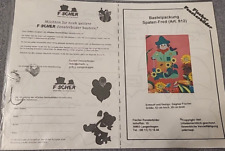 BASTELN : Fensterbild " SPATEN - FRED " von Fischer ( 6 )