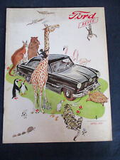 Ford Revue 4/1953 Weltkugel Taunus Nutzfahrzeuge  Zeitschrift Prospekt 298