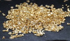 Glasgranulat Weihnachten Gold