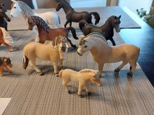 Schleich Fjord Pferd Familie