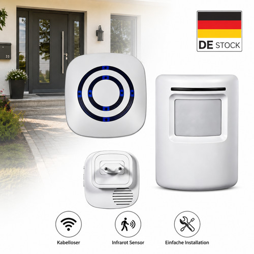 Infrarot funk durchgangsmelder - funk,