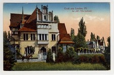 AK Landau i. d. P., Villa Ludowici, 1919