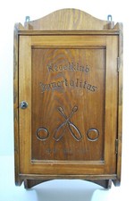 Antiker Hängeschrank, Medizinschrank, Apothekenschrank, Vorratsschrank, Vollholz