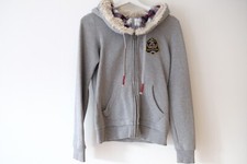 # Teddyfell Pulli Napapijri Pullover grau Hoodie Kapuze * Gr. S